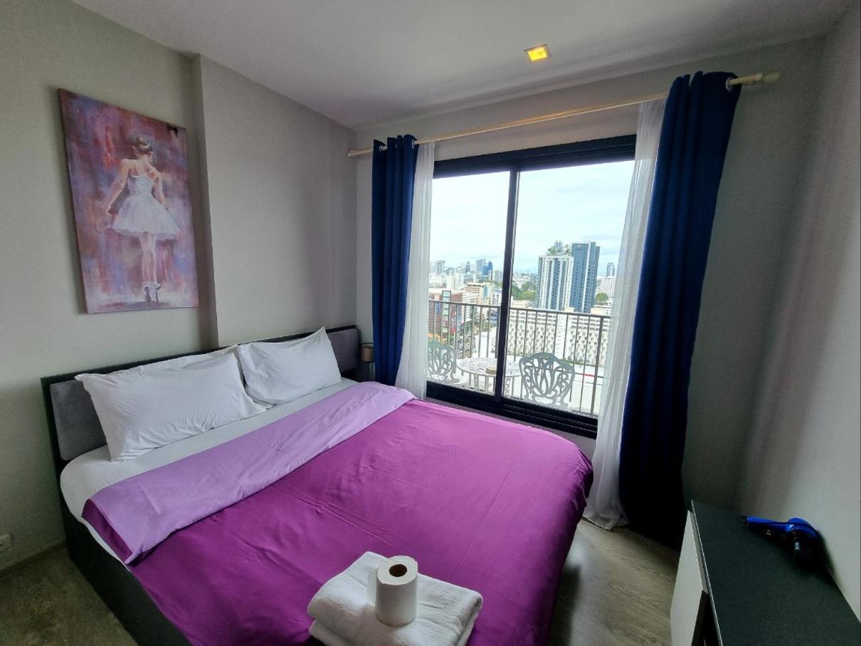 The Base Condo Center Of Pattaya Rooftop Swimming Pool Exterior photo